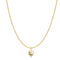 Gold Colour-Block Mother of Pearl Star Necklace